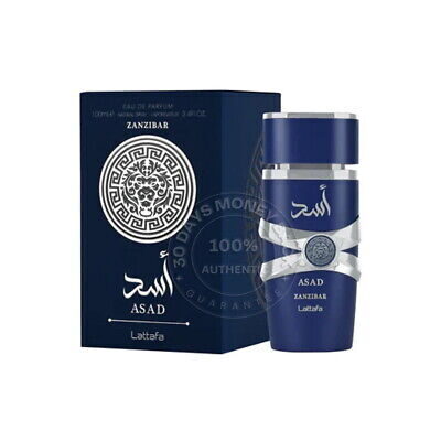 Lattafa Asad Zanzibar vīriešu parfīma ūdens 100 ml